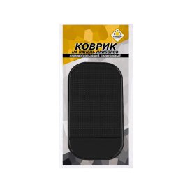 Противоскользящий силиконовый коврик на панель приборов ГЛАВДОР GL-848