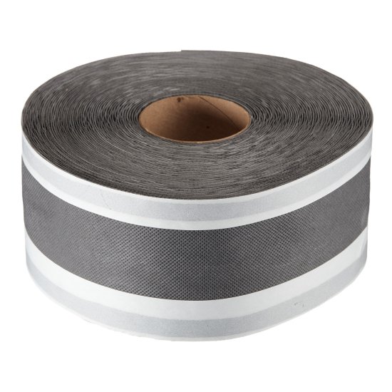 Лента наружная Bauset диффузионная 100 мм серая 25 м