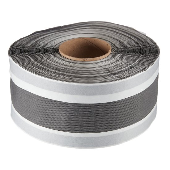 Лента наружная Bauset диффузионная 100 мм серая 20 м