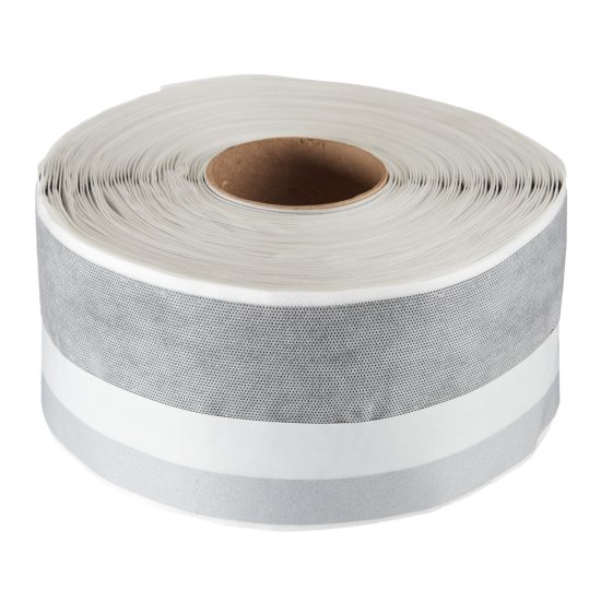 Лента внутренняя Bauset дублированная полнобутиловая 100 мм серая 24 м