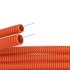 Труба гофрированная ПНД 20 мм DKC легкая с зондом оранжевая (100 м) (71920DIY)