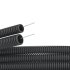 Труба гофрированная ПНД 32 мм DKC легкая с зондом черная (25 м) (71732DIY)