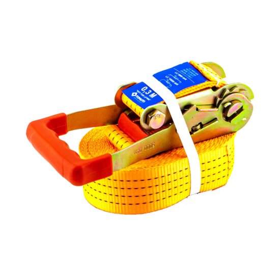 Стяжной ремень 50 мм 8 м (10 т) полиэфир Top Auto (ПРК1008)