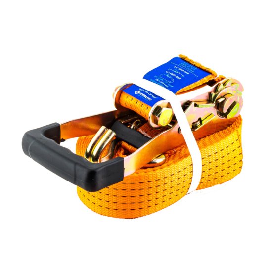 Стяжной ремень 50 мм 8 м (5 т) полиэстер Top Auto (ТА-5М5081-P)