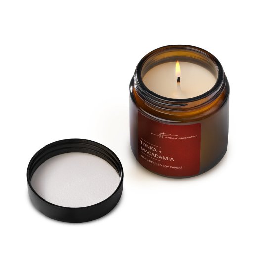 Свеча ароматическая Stella Fragrance Tonka Macadamia 90 г