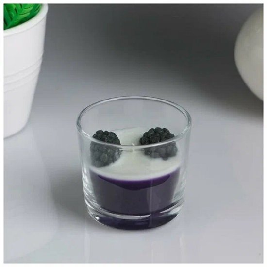 Свеча ароматическая Aromantique Ежевичный щербет 60 г