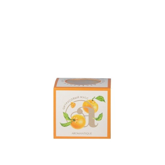 Свеча ароматическая Aromantique Цитрусовый мусс 60 г