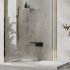 Сиденье для душа WasserKraft полипропилен черное (SS402)