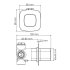 Переключатель потоков для душа WasserKraft Naab 8600 на 2 выхода (A312)