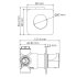 Переключатель потоков для душа WasserKraft на 2 выхода (A268)