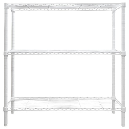 Стеллаж сетчатый KONSENSA 60x35x90 см цвет белый