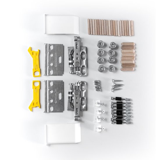 Кухонный шкаф навесной 15x103x35 см KONSENSA ЛДСП цвет белый