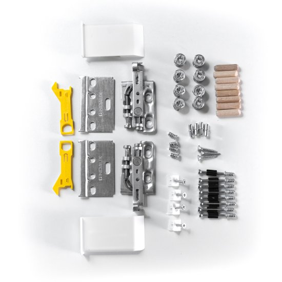 Кухонный шкаф навесной 80x77x35 см KONSENSA ЛДСП цвет белый