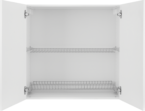 Кухонный шкаф навесной 80x77x35 см KONSENSA ЛДСП цвет белый