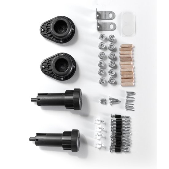 Кухонный шкаф напольный 15x77x56 см KONSENSA ЛДСП цвет белый