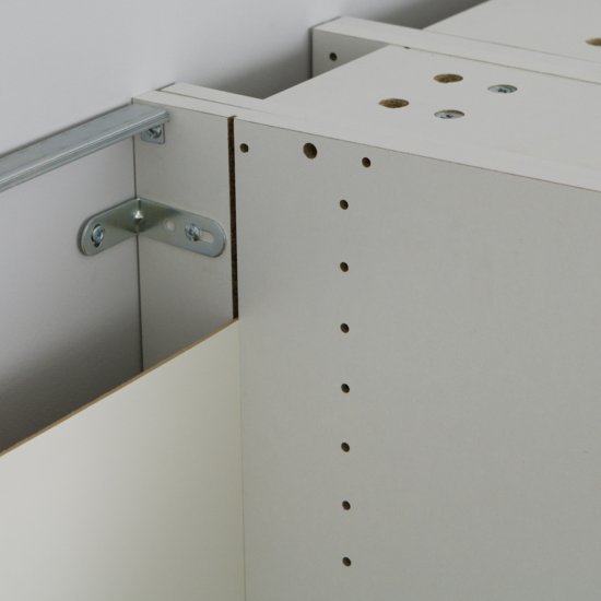 Кухонный шкаф напольный 15x77x56 см KONSENSA ЛДСП цвет белый