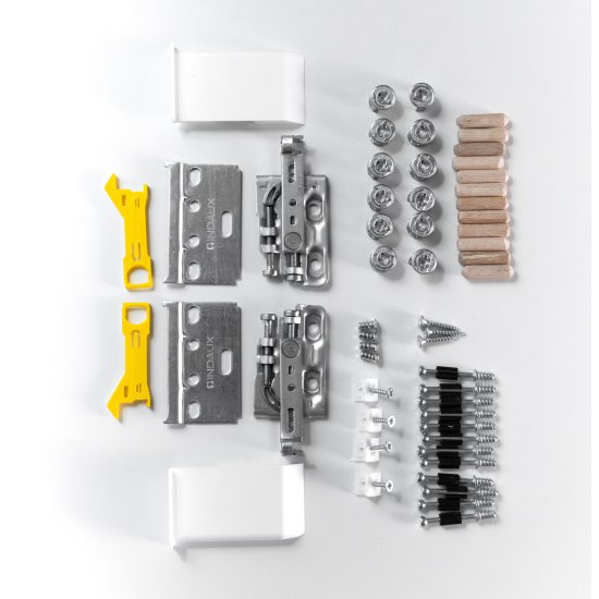 Кухонный шкаф навесной 60x26x56 см KONSENSA ЛДСП цвет белый