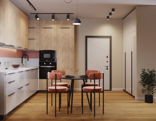 Кухонный шкаф навесной 60x26x56 см KONSENSA ЛДСП цвет белый