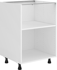 Кухонный шкаф напольный 60x77x56 см KONSENSA ЛДСП цвет белый