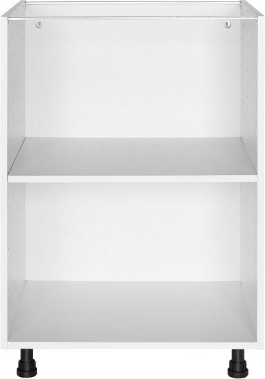 Кухонный шкаф напольный 60x77x56 см KONSENSA ЛДСП цвет белый