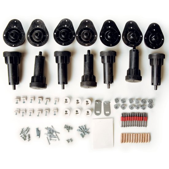 Шкаф-колонна для кухни 45x215x56 см KONSENSA ЛДСП цвет белый