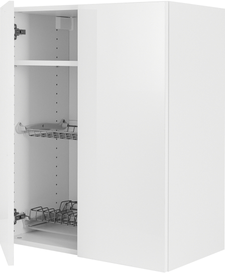 Кухонный шкаф навесной 60x77x35 см KONSENSA ЛДСП цвет белый