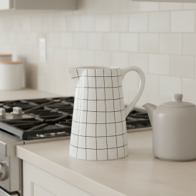 Кувшин 1.3 л Vidage керамика цвет белый