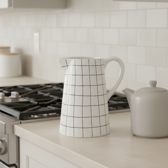 Кувшин 1.3 л Vidage керамика цвет белый