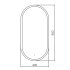 Зеркало с подсветкой овальное 80х40 см бесконтактный сенсор Silver Mirrors Vero (LED-00003105)