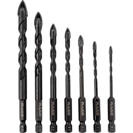 Набор сверл по стеклу и керамике RAGE Quadro-X