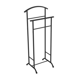 Вешалка напольная костюмная металлическая черная ЗМИ Стиль-3
