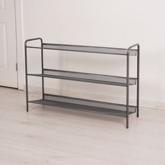 Полка для обуви графит ЗМИ Женева 33