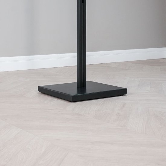 Вешалка напольная металлическая 6 крючков черная ЗМИ Торонто 1