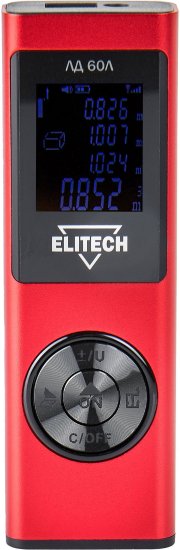 Дальномер лазерный Elitech ЛД 60Л, 60 м
