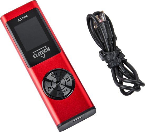 Дальномер лазерный Elitech ЛД 60Л, 60 м