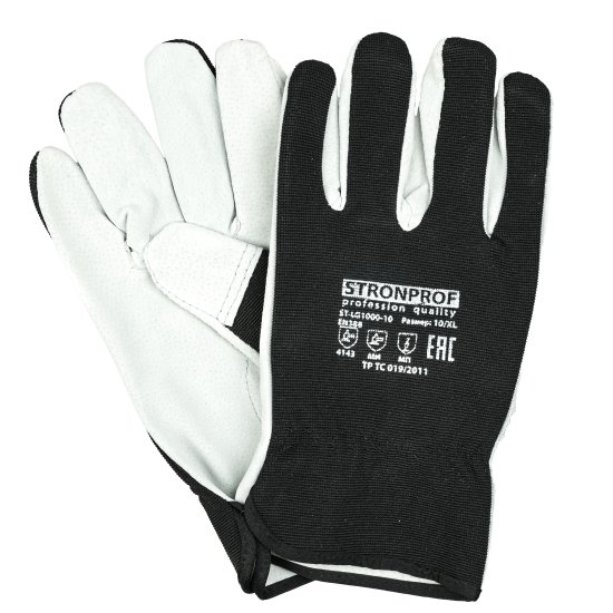 Перчатки кожаные Stronprof ST-LG1000-10 размер 10/XL