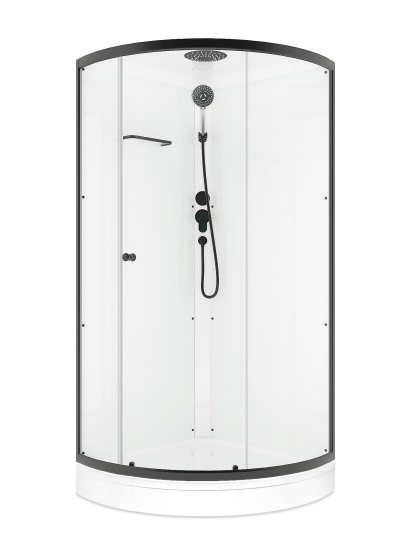 Душевая кабина Domani-spa Simple низкий поддон 90x90 см
