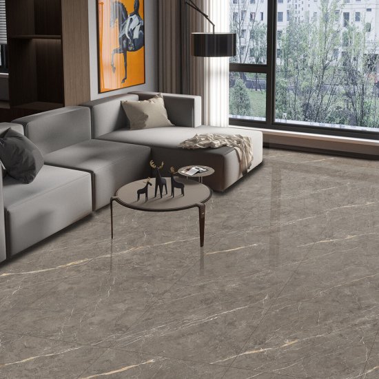 Керамогранит Lavelly Marble Aster серый полированный 600х600х8,2 мм (4шт.=1,44 кв.м)