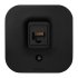 Розетка компьютерная Legrand Quteo накладная черная RJ45 (782480)