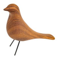 Декоративная фигура Dream River Птичка керамика коричневый 13.8x16.1 см