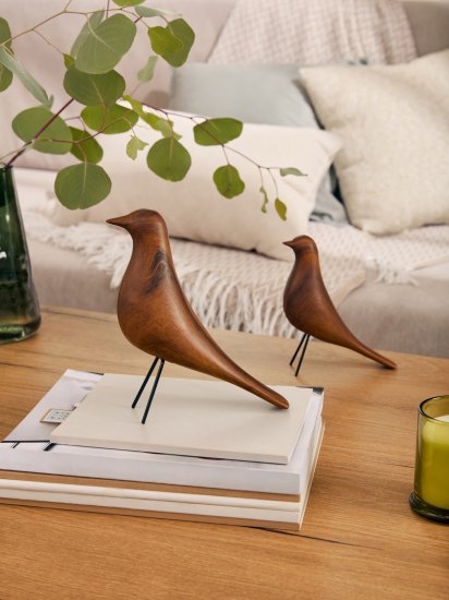 Декоративная фигура Dream River Птичка керамика коричневый 13.8x16.1 см