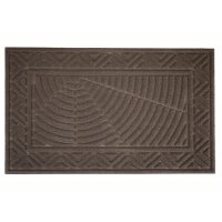 Коврик грязезащитный Cipro 3 60x90 см полипропилен цвет коричневый