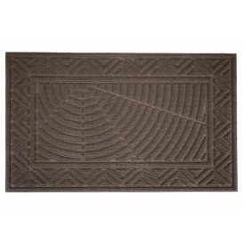 Коврик грязезащитный Cipro 3 60x90 см полипропилен цвет коричневый