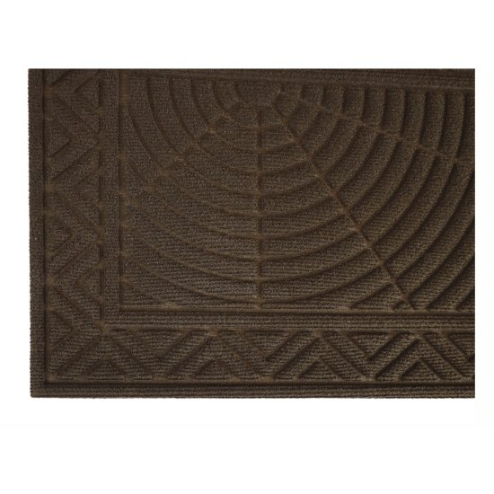 Коврик грязезащитный Cipro 3 60x90 см полипропилен цвет коричневый