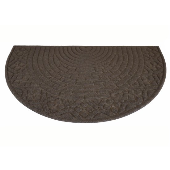 Коврик грязезащитный Cipro 4 60x90 см полипропилен цвет коричневый