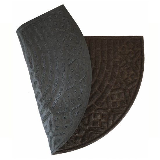 Коврик грязезащитный Cipro 4 60x90 см полипропилен цвет коричневый