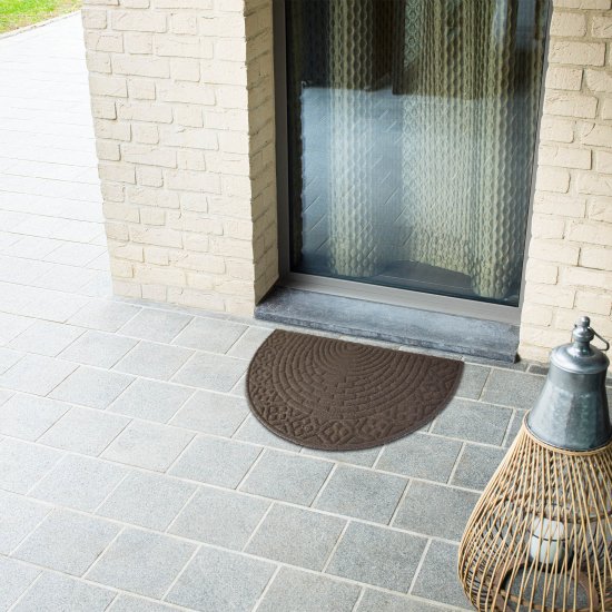 Коврик грязезащитный Cipro 4 60x90 см полипропилен цвет коричневый