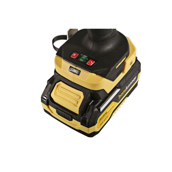 Гайковерт ударный аккумуляторный бесщеточный Hanskonner Platinum HCD20420BLC 18 В 4 Ач Li-Ion 1 АКБ и ЗУ