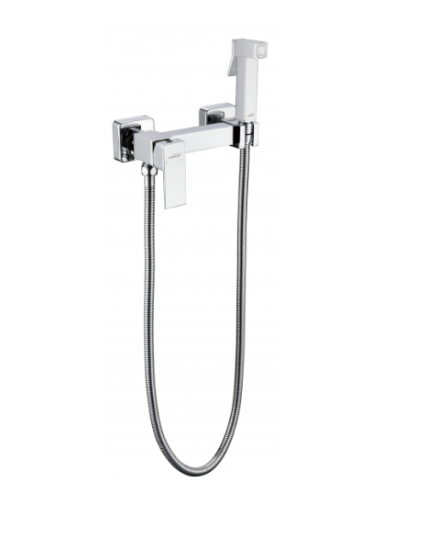 Смеситель с гигиеническим душем Grocenberg GB101N Хром