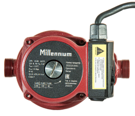 Насос повышающий давление Millennium UPA 15-90 (160 мм) с соединительными гайками